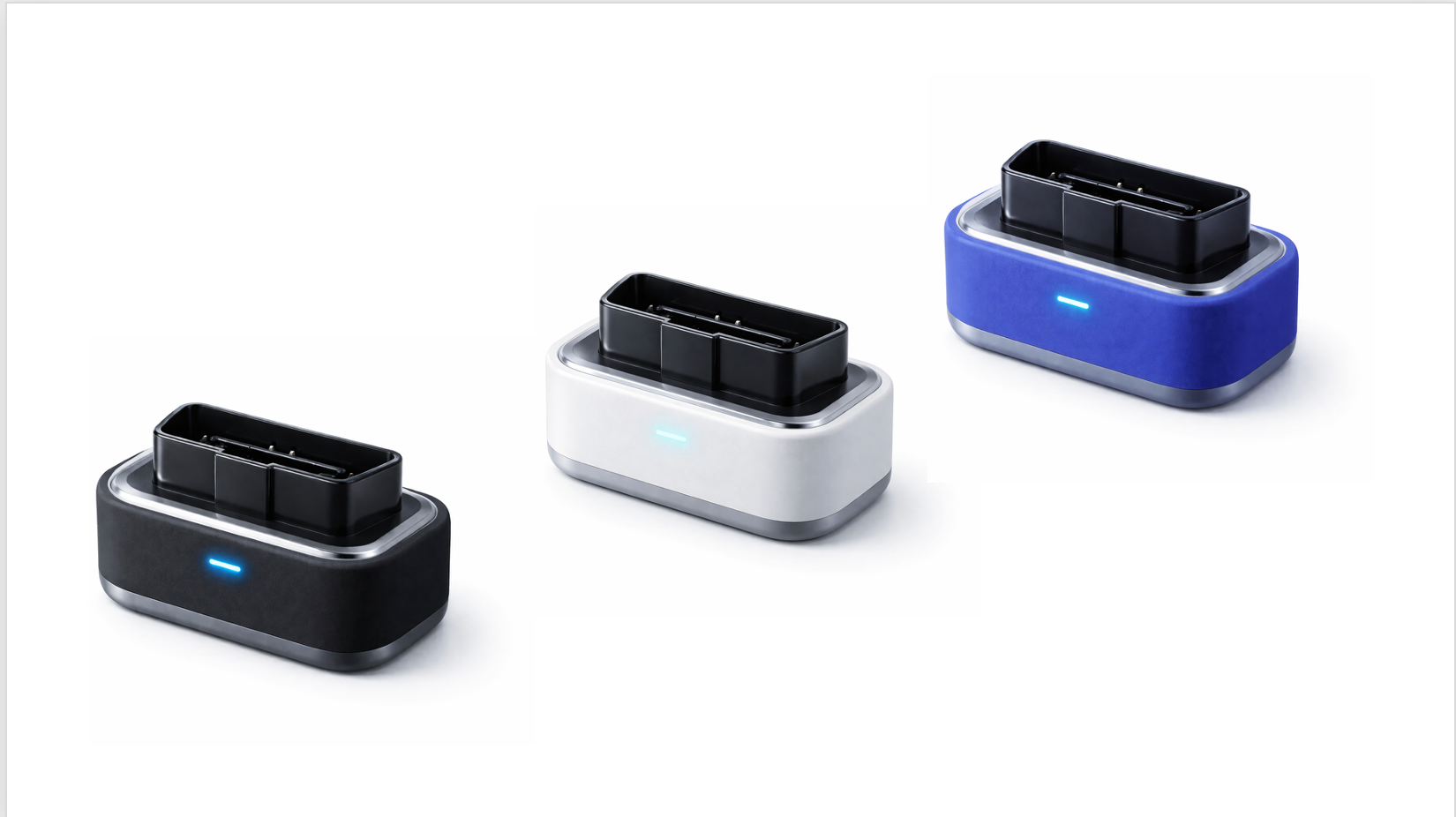 Motoly Sensor — three colour variants